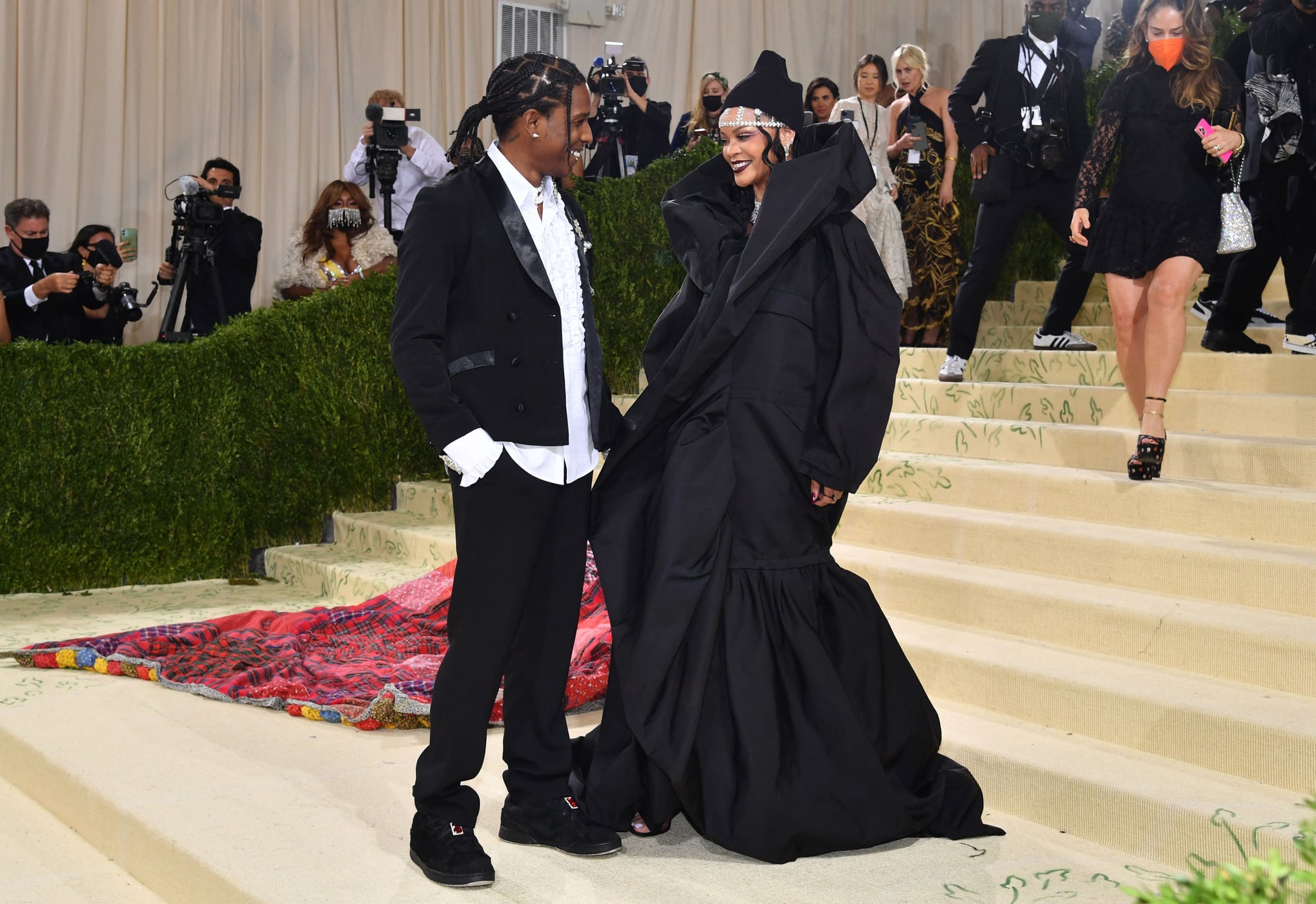 Rihanna, ASAP Rocky Met Gala 2021 Photos: Fashion, Outfit Pictures