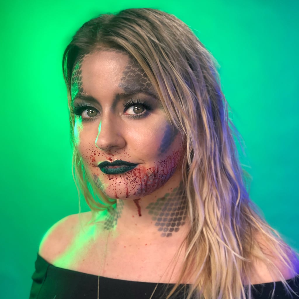 Creepy Mermaid Makeup Tutorial For Halloween POPSUGAR Beauty