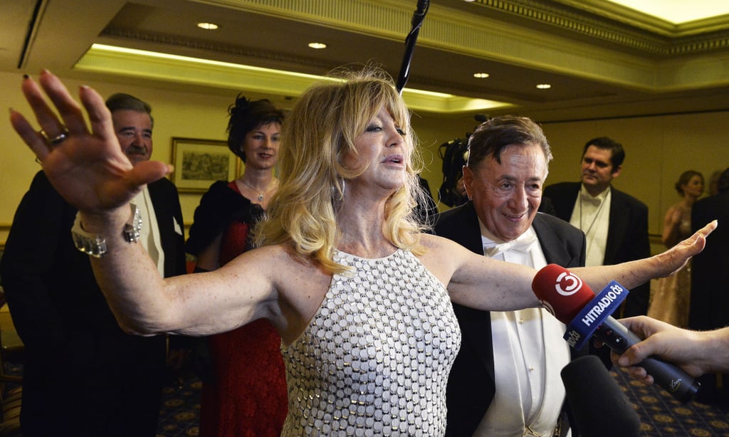 Goldie Hawn at the Vienna Opera February 2017
