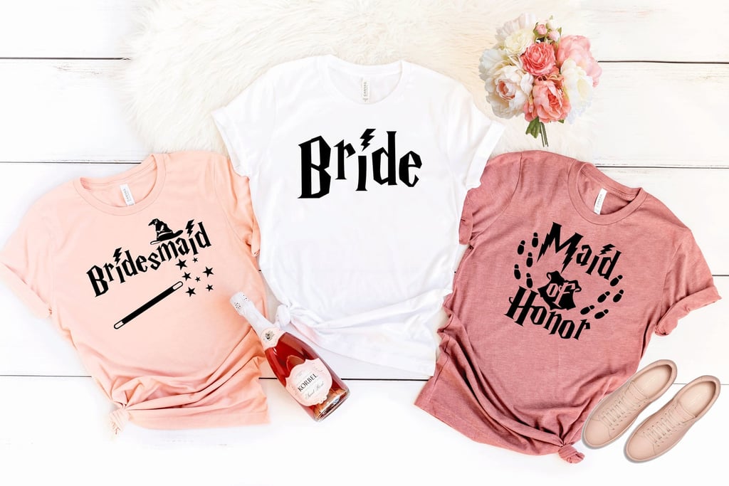 Wizard-Themed Bachelorette Party Shirts