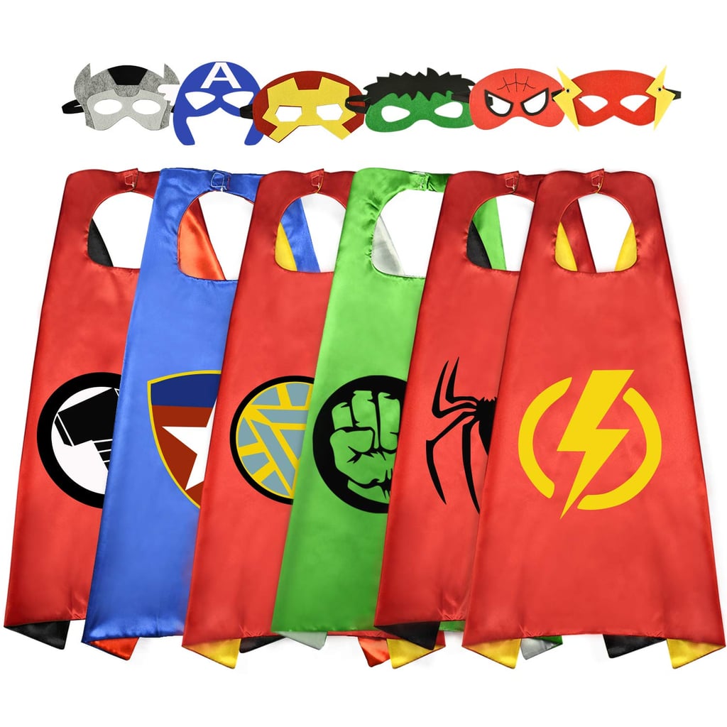 Cartoon Super Hero Satin Capes