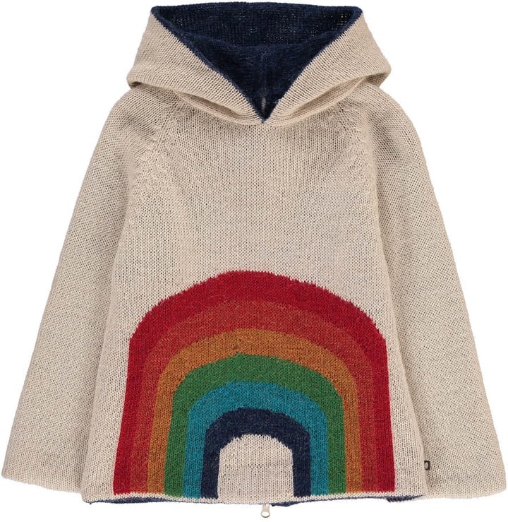OEUF NYC Rainbow Wool Sweater