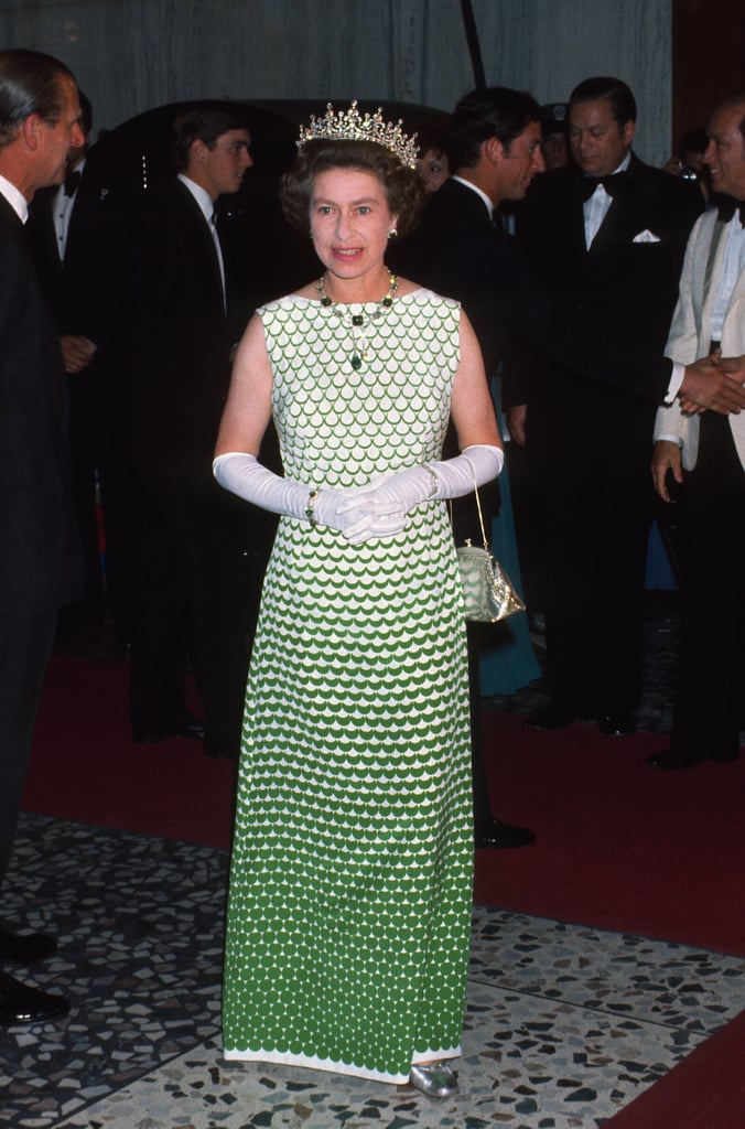 Queen Elizabeth at a Formal Event in Canada in 1976