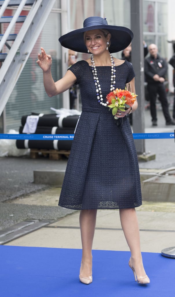 Queen Máxima in Rotterdam, The Netherlands.