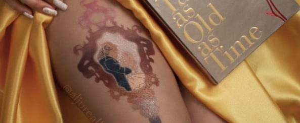 Lorac Beauty and the Beast Palette Swatches