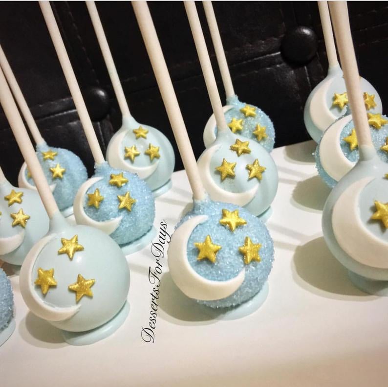 Twinkle Twinkle Little Star Cake Pops