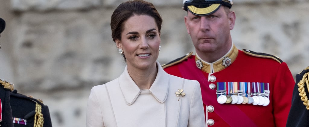 Kate Middleton Cream Catherine Walker Coat 2019