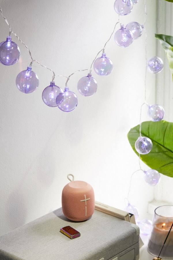 Iridescent Globe String Lights