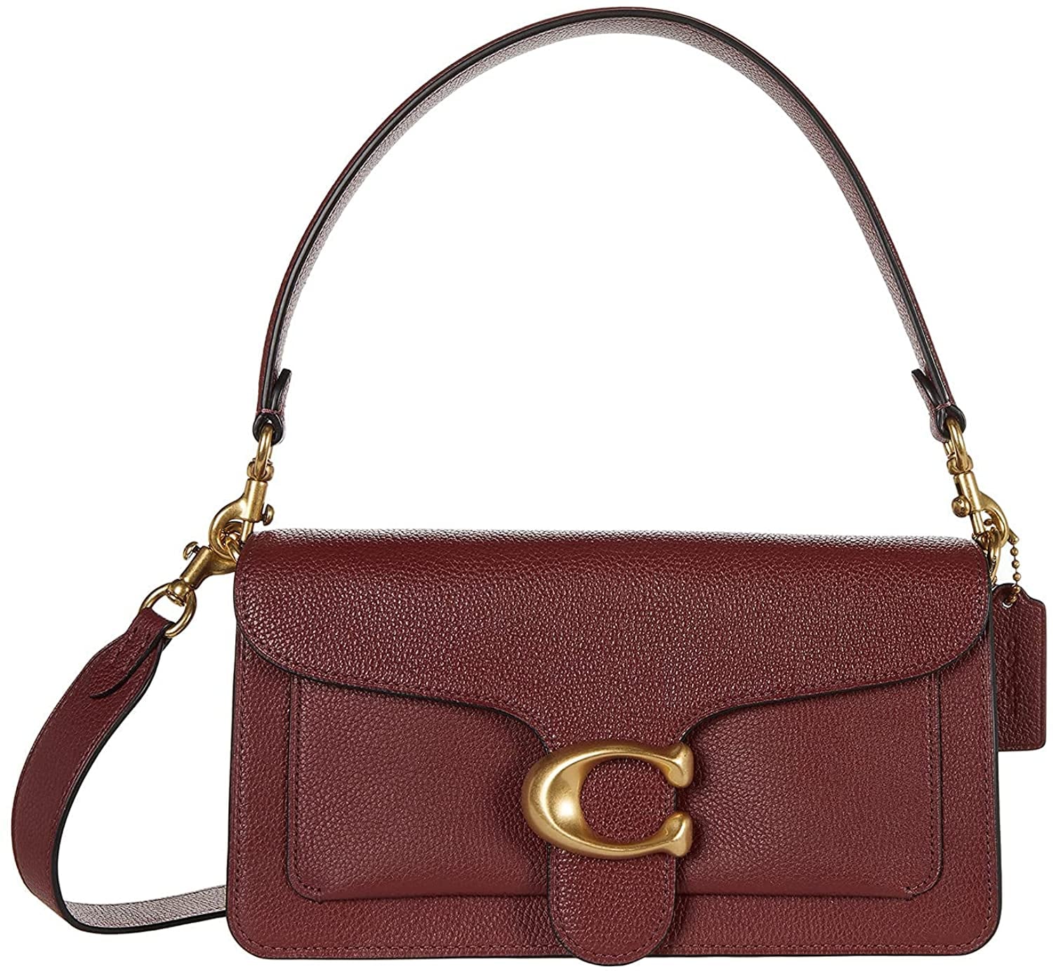 A Well-Made Designer Bag: COACH Polished Pebble Leather Tabby