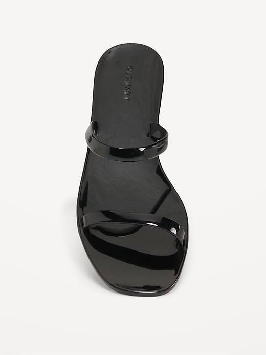 Old Navy Shiny-Jelly Slide Sandals
