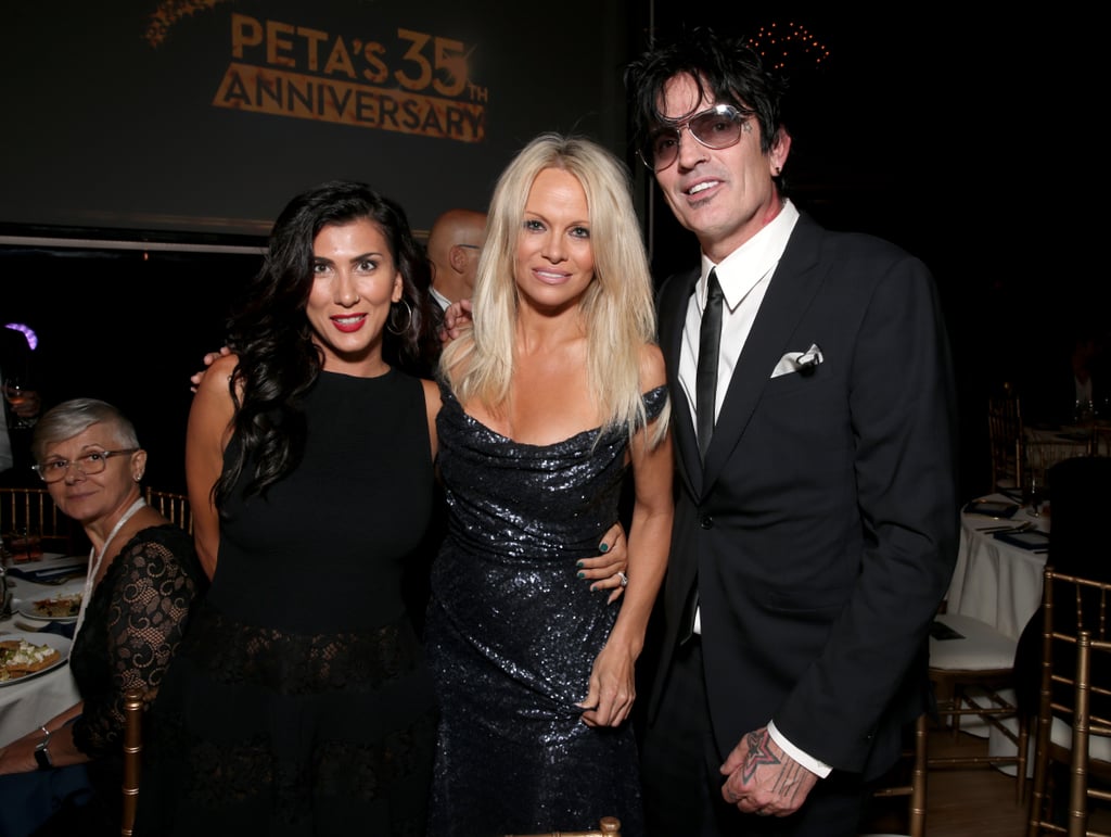 Pamela Anderson and Tommy Lee at PETA Party  Pictures 