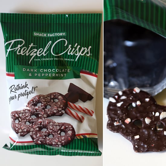Pretzel Crisps Dark Chocolate and Peppermint Christmas Peppermint