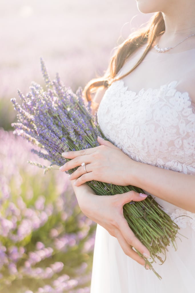 Engagement Shoot in Lavender Fields of Provence, France