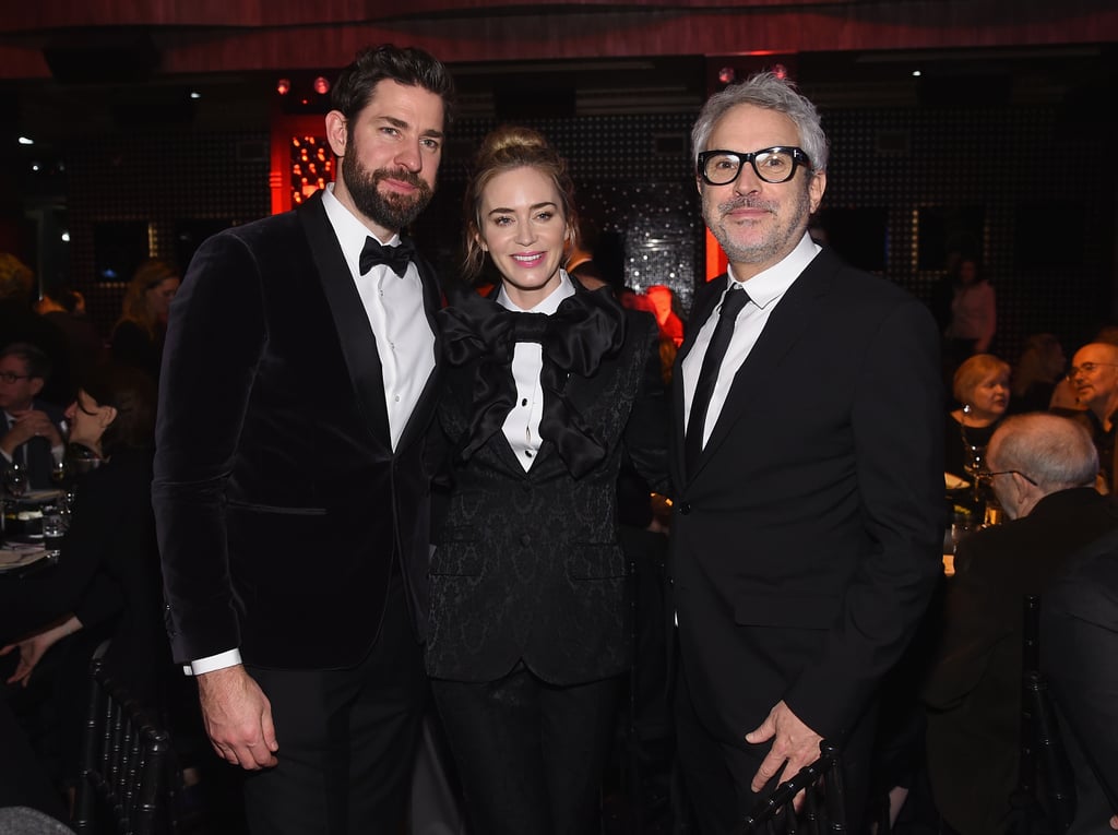 Emily Blunt and John Krasinski in Matching Tuxedos 2019