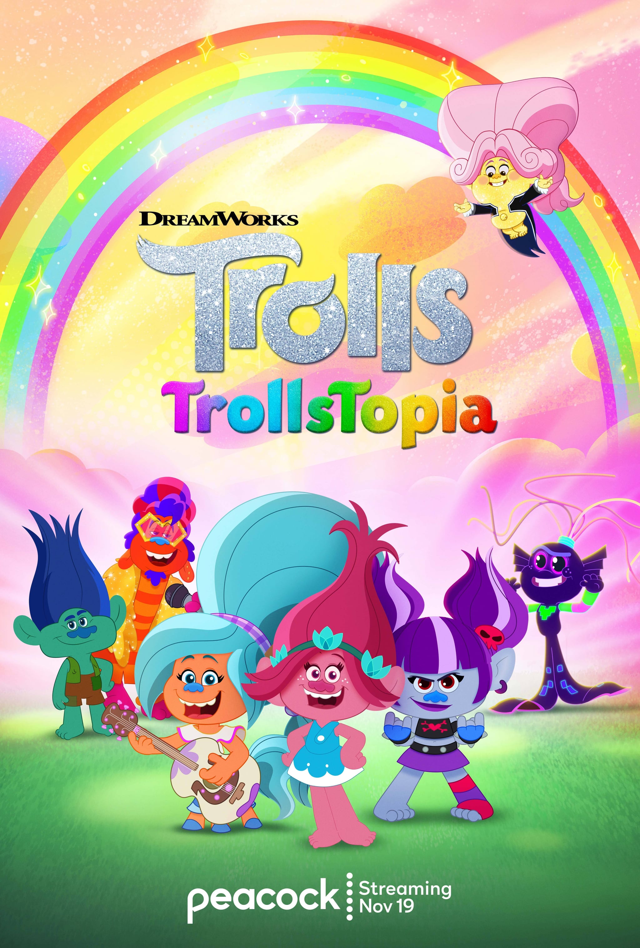 TrollsTopia New Trolls Show on Peacock Season 1 Trailer POPSUGAR Family