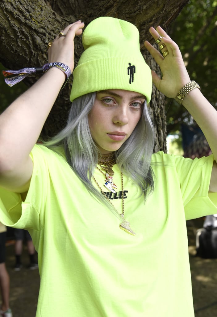 In Billie Eilish at Lollapalooza in Chicago.