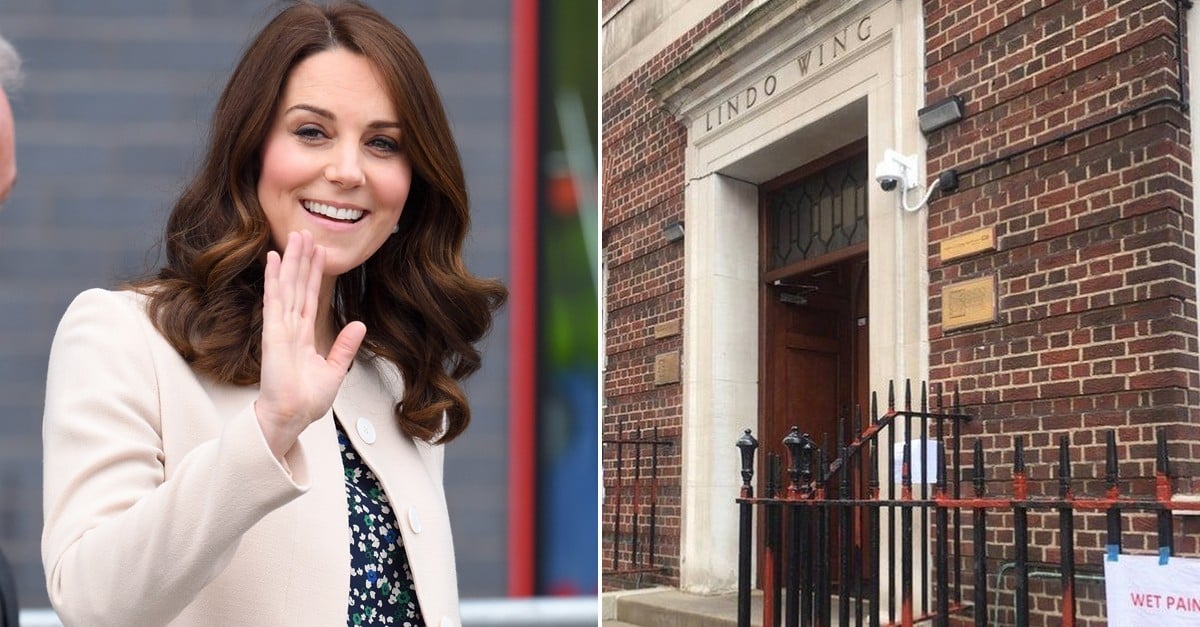 St. Mary's Hospital Painted For Royal Baby | POPSUGAR Celebrity