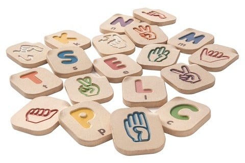 Plan Toys Hand Sign Alphabet A-Z