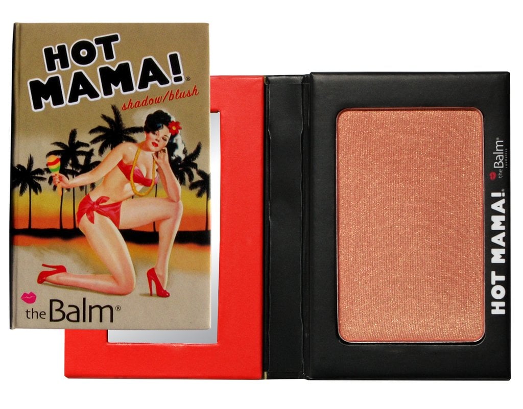 You'll love the illuminating gold shimmer in The Balm Hot Mama! ($20). It makes any complexion glow and can be used as a blush, highlighter, or eye shadow.