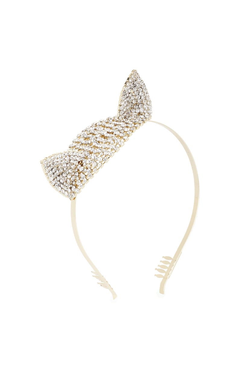 Bcbg Maxazria Stone-Detail Cat Ears Headband