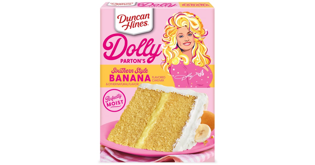 Dolly Parton x Duncan Hines Southern Style Banana Pudding Cake Dolly