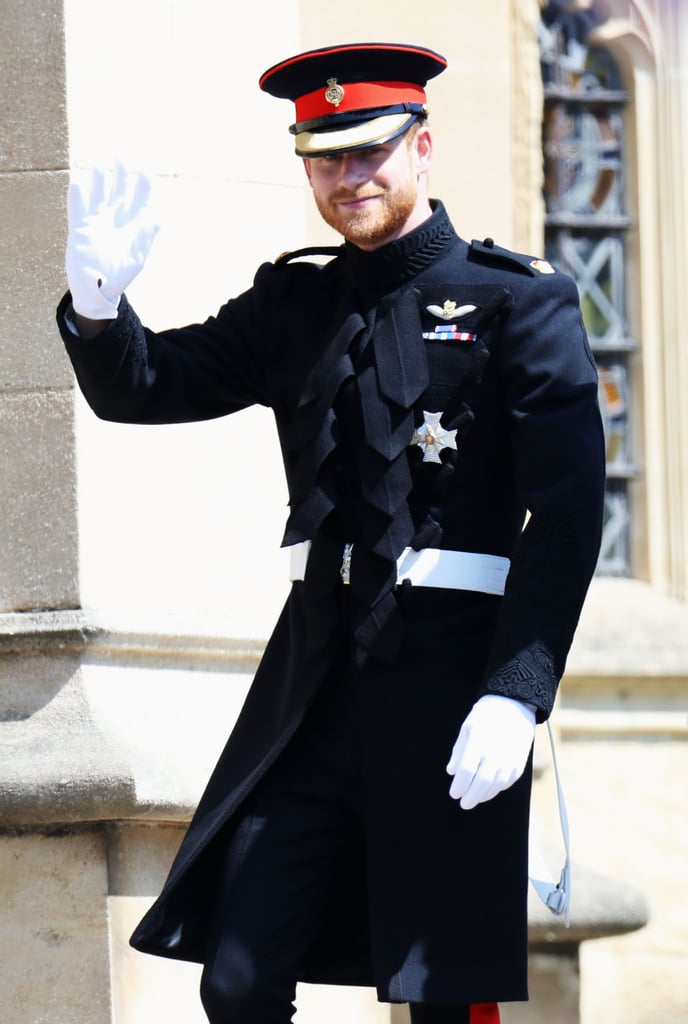 Harry Wears the Frock Coat Uniform of the Blues and Royals