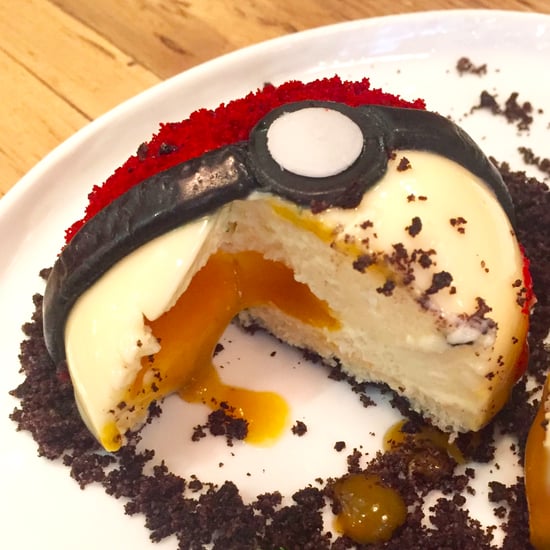 Pokemon Ball Dessert in NYC