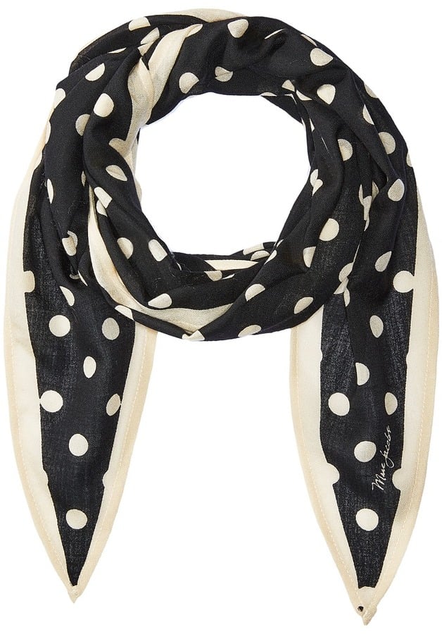 Marc Jacobs Polka Dot Diamond Stole Scarves
