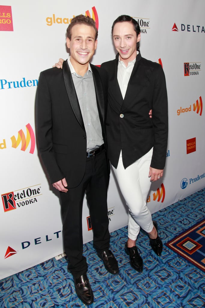 Johnny Weir and Victor Voronov