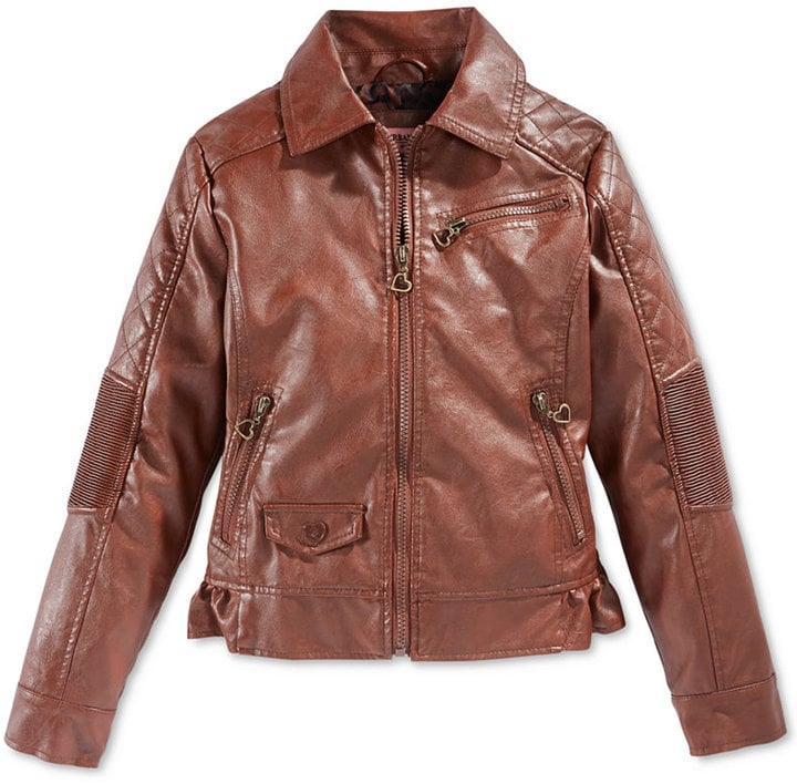 Urban Republic Girls' Faux-Leather Jacket ($65)