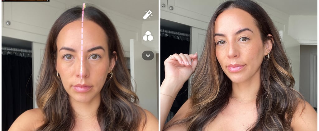 I Tried TikTok's Middle-Part Filter Hack: See the Photos