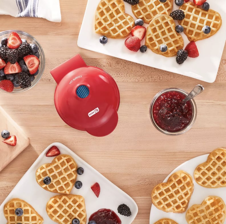 Dash Heart Mini Waffle Maker