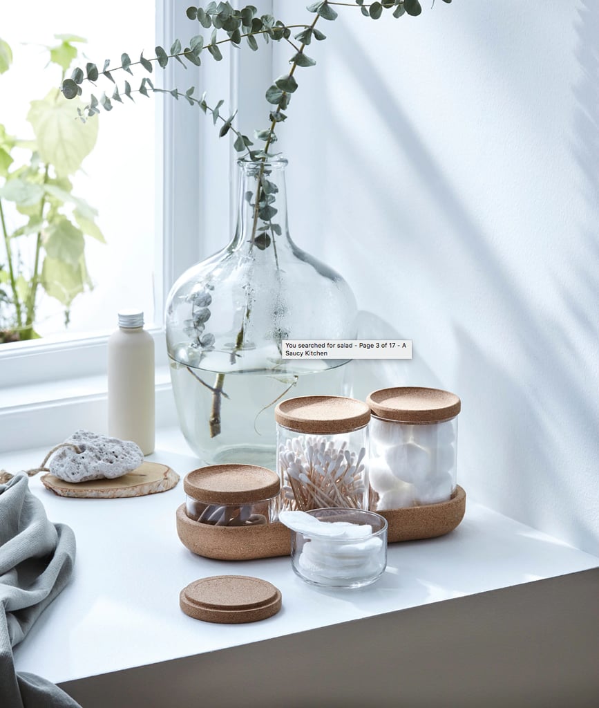 Saxbaroga Jars With Lids and Tray