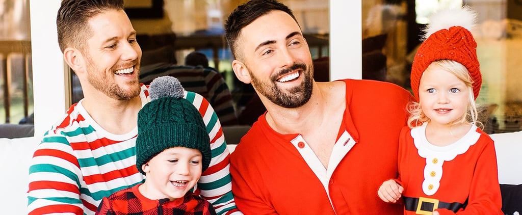 Two Gay Dads and Twins in Old Navy's Holiday Pajamas Ads