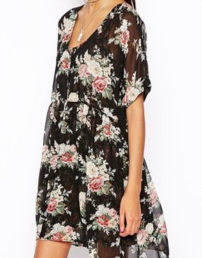 ASOS Floral Print Dress