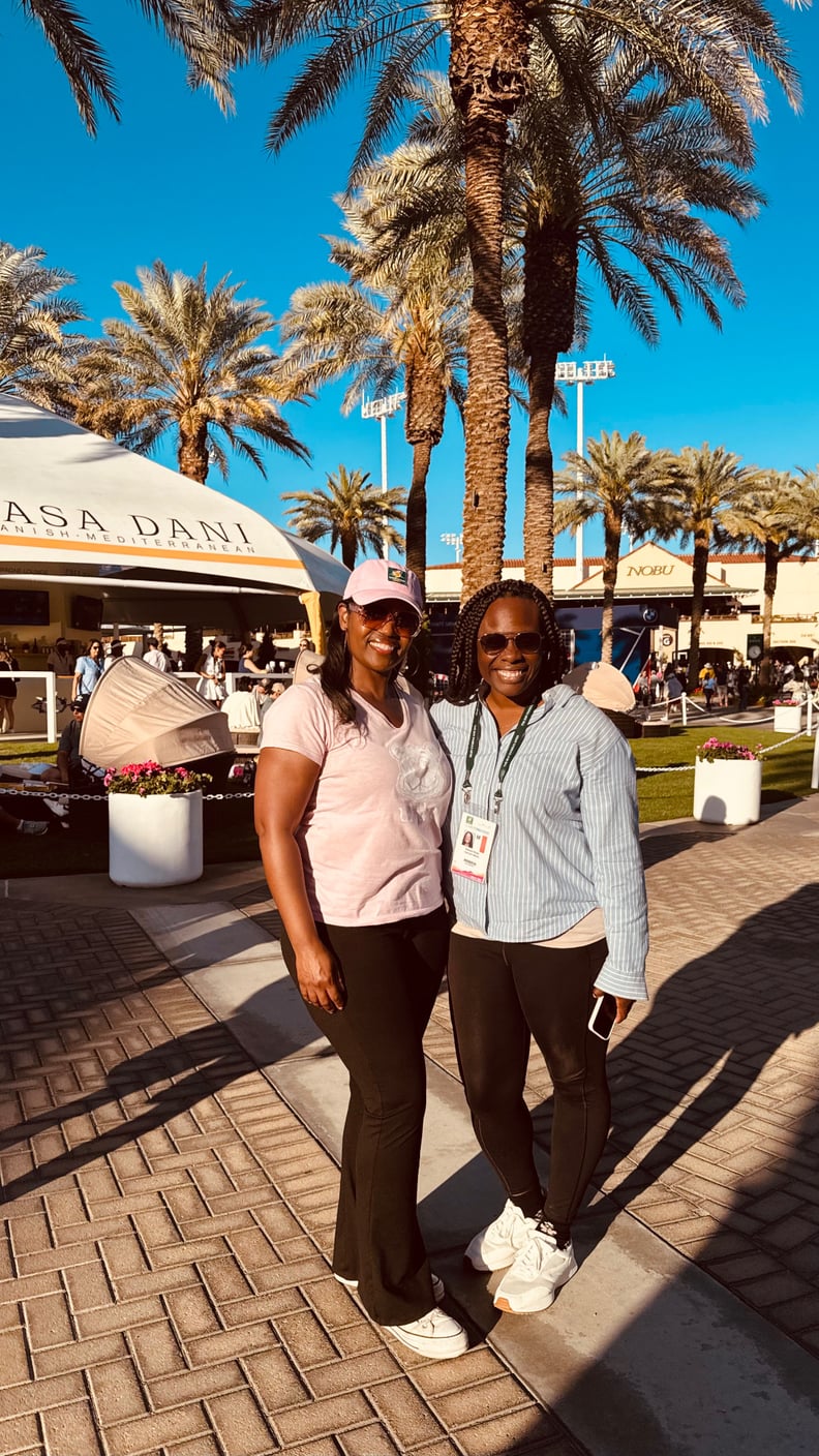 Ralinda Watts at the BNP Open.