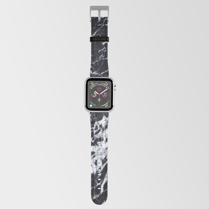 Real Marble Black Apple Watch Band