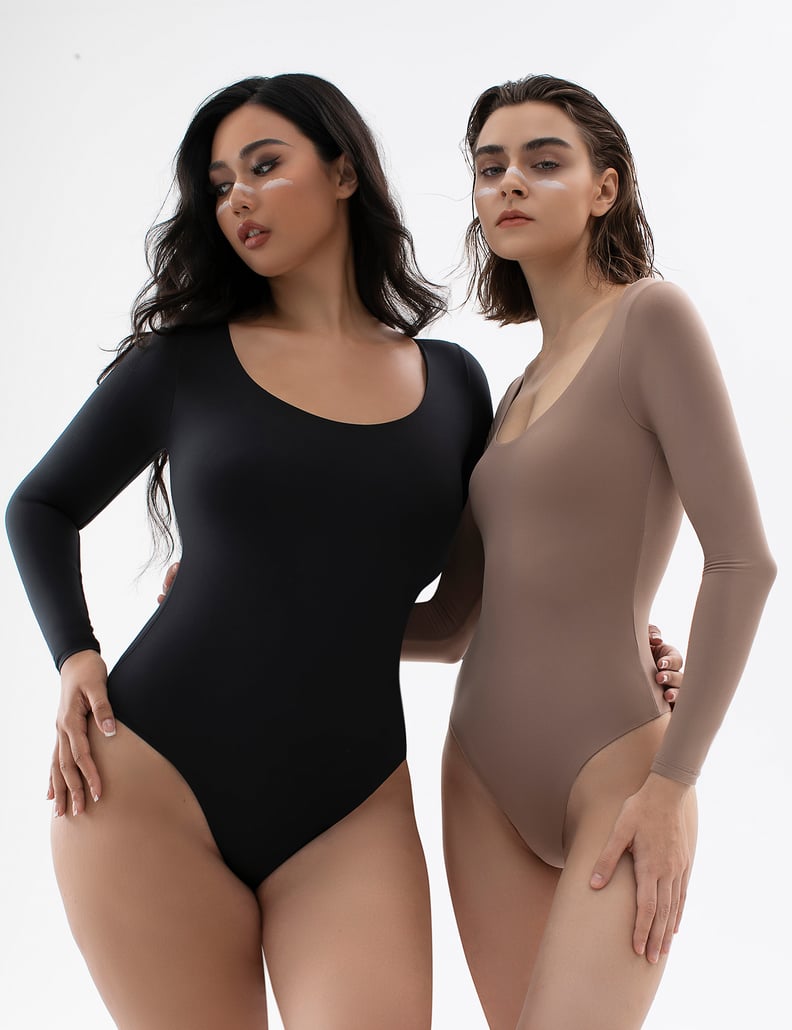 A Bodysuit: Pumiey Long Sleeve Bodysuit