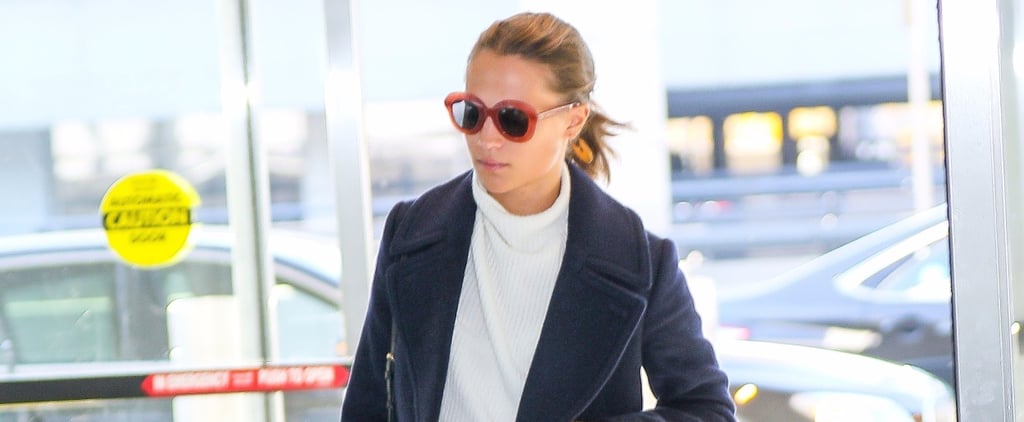 Alicia Vikander Airport Style