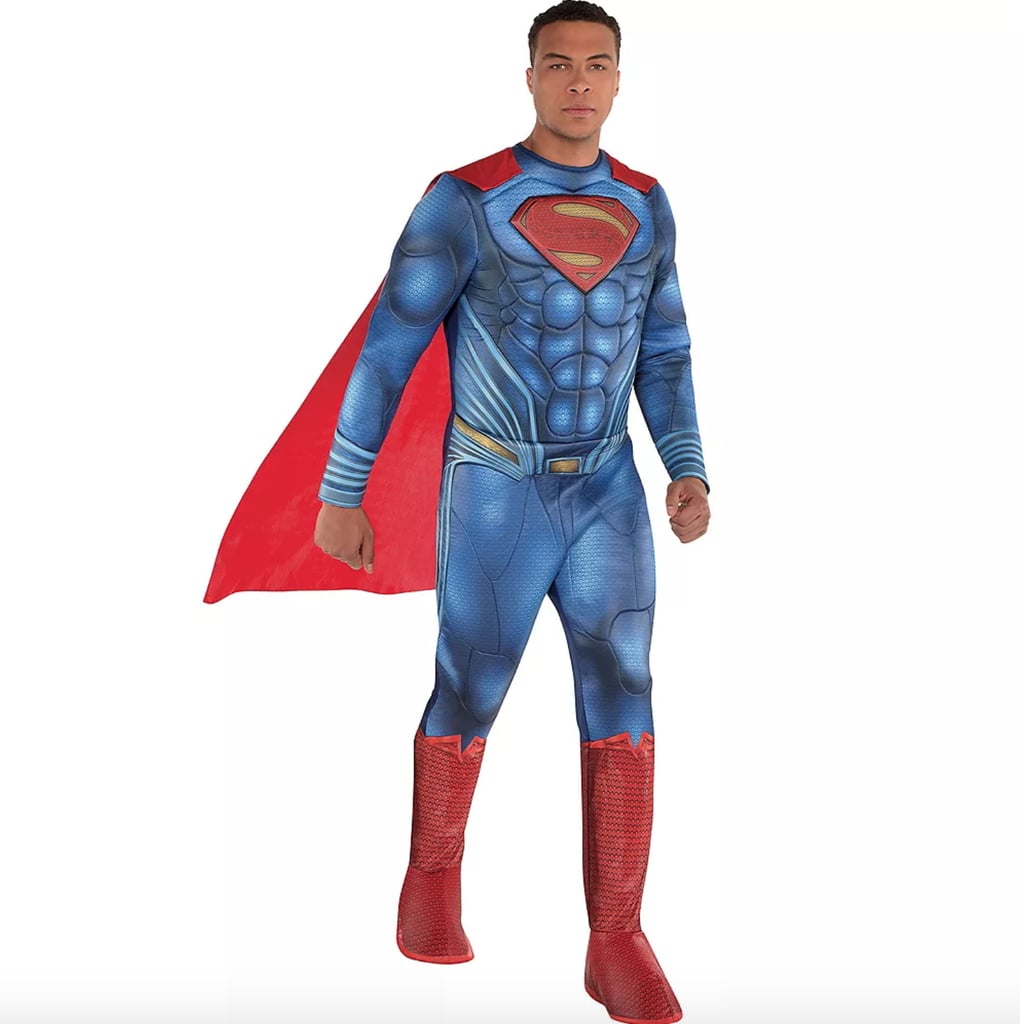 Dale in Adult Superman Muscle Costume