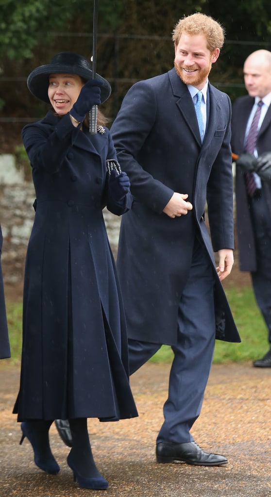Kate Middleton and Prince William on Christmas Day 2015 | POPSUGAR Celebrity Photo 8