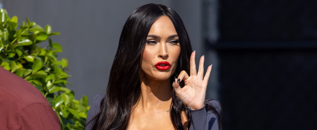 Megan Fox's Skintight Corset Dress Was Made 10 Times Hotter With These Lace-Up Stilettos