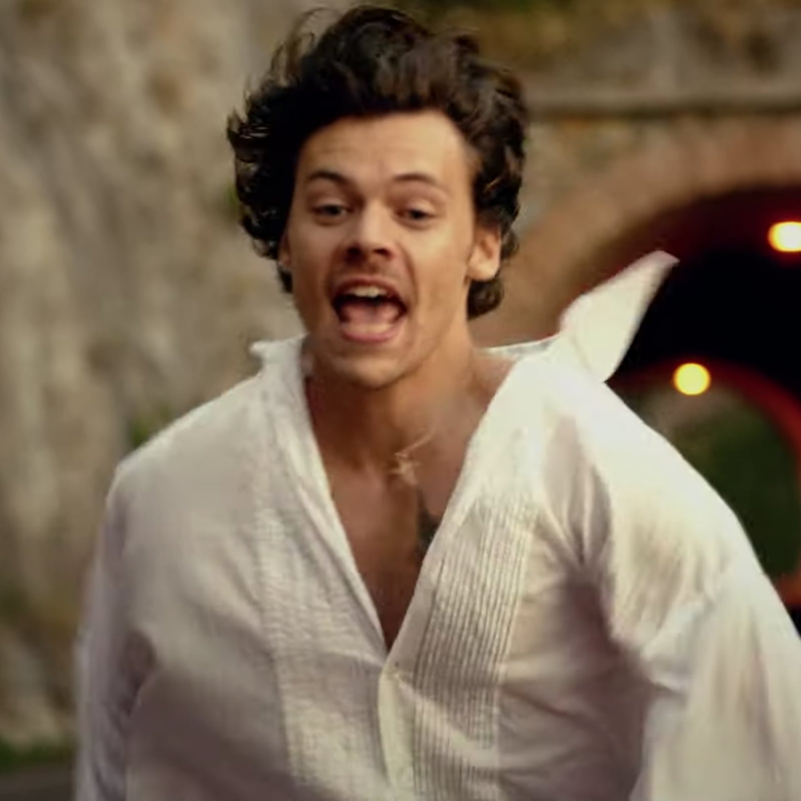 Harry Styles S Golden Music Video See All The Outfits Popsugar Fashion
