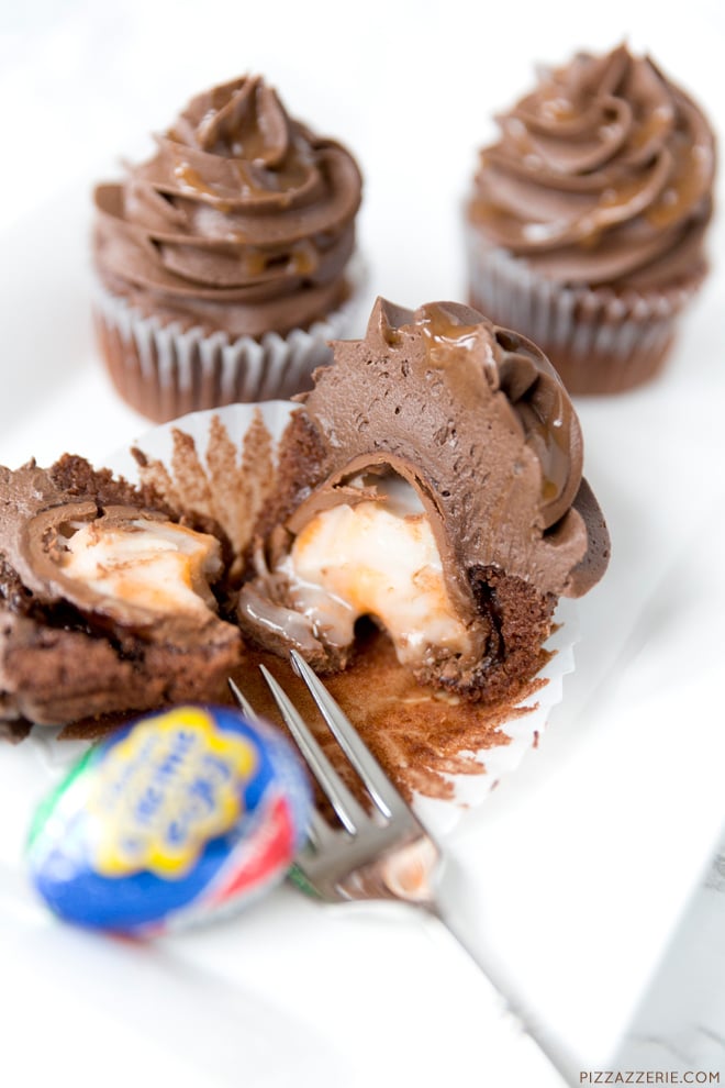 Chocolate Cadbury Easter Egg Cupcakes