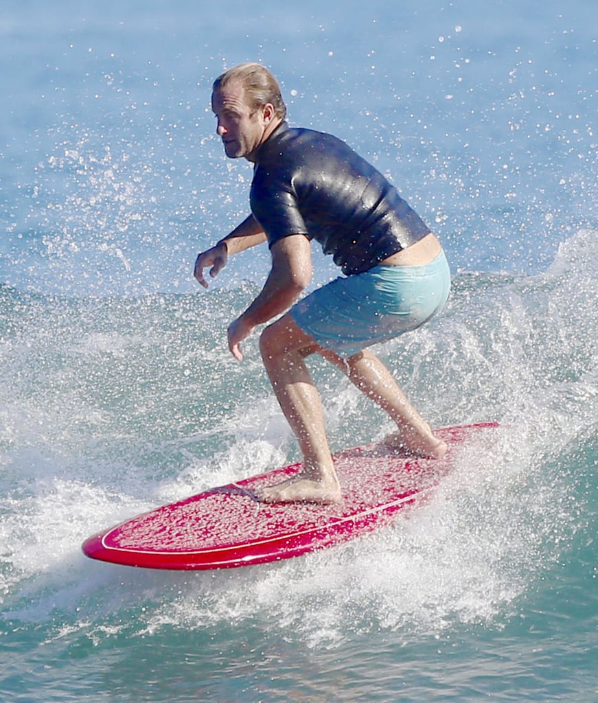 Scott Caan went surfing in Malibu on Sunday.