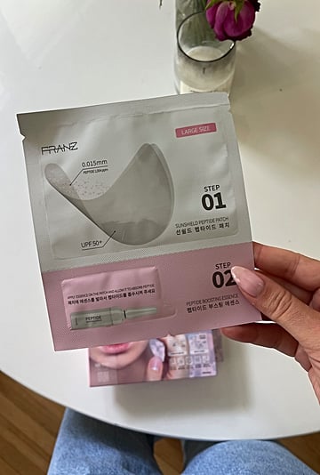 Franz SunShield Peptide Patch Review With Photos