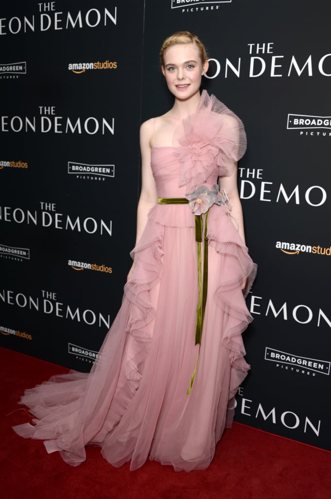Elle Fanning in Marni
