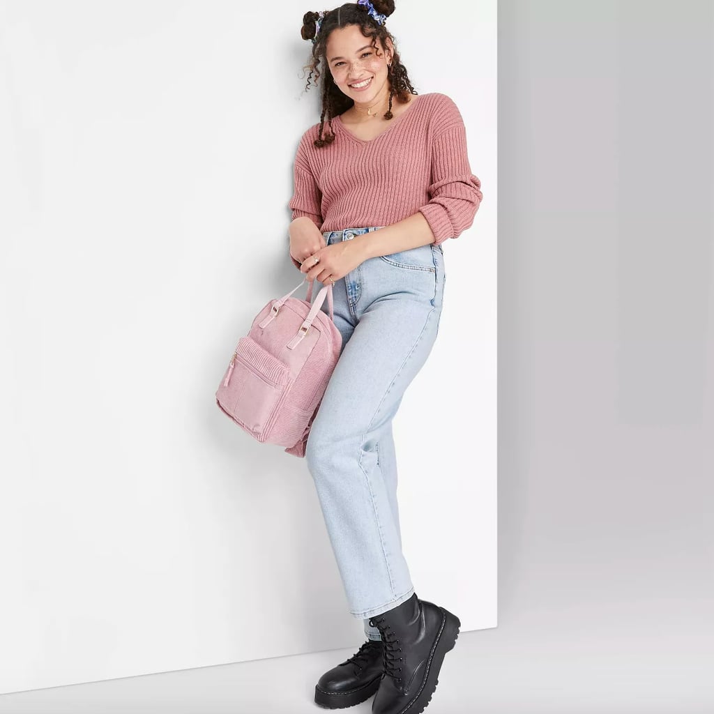 Denim Dreamin':Super-High Rise Straight Dad Jeans