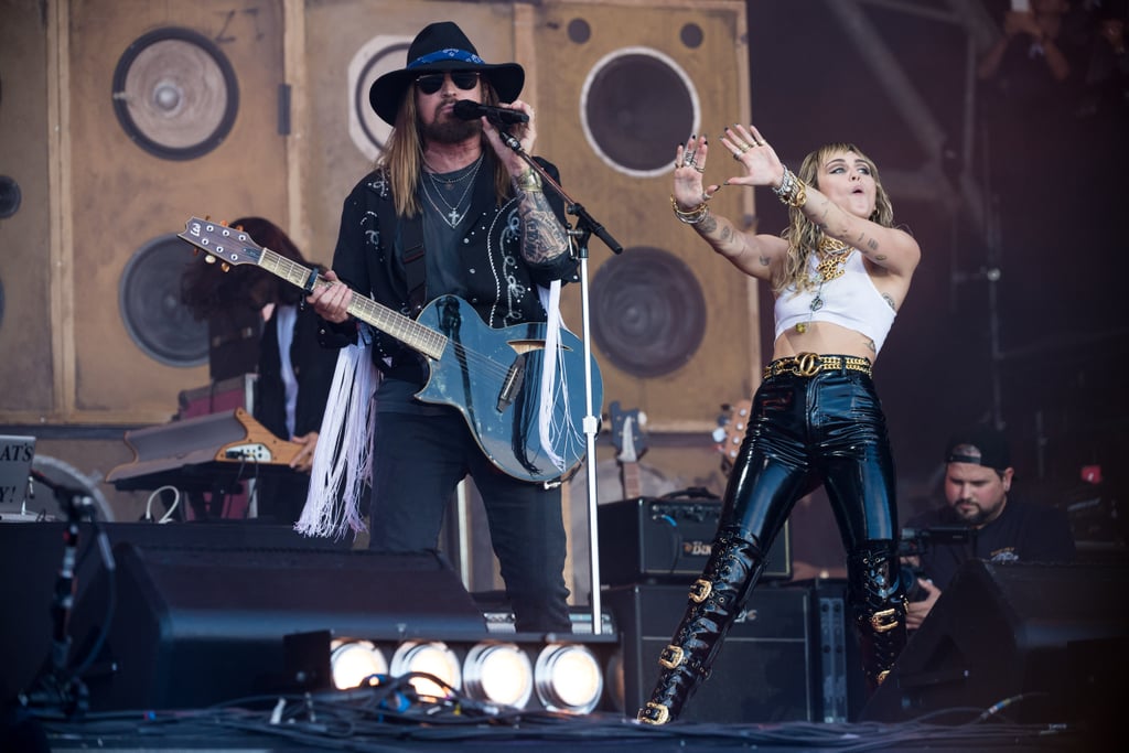 Miley Cyrus, Billy Ray, Lil Nas X at Glastonbury 2019 Video