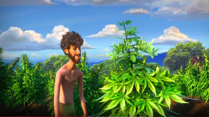 Snoop Dogg As A Marijuana Plant Celebrities In Little
